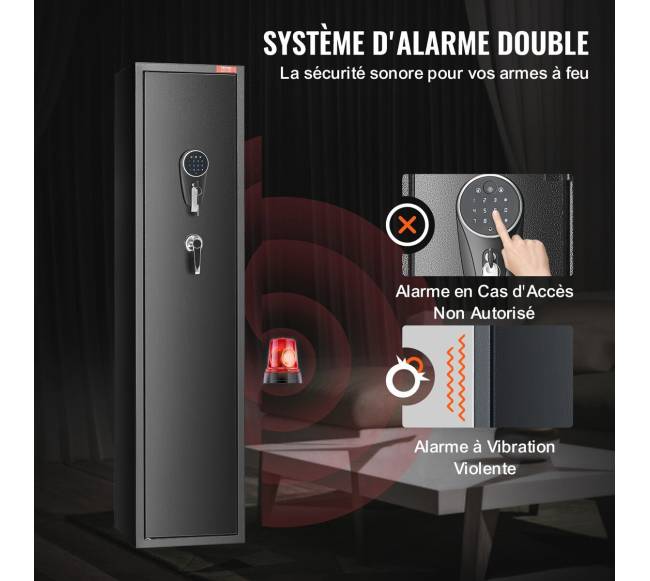 7-8 šautuvų seifas su skaitmenine klaviatūra3