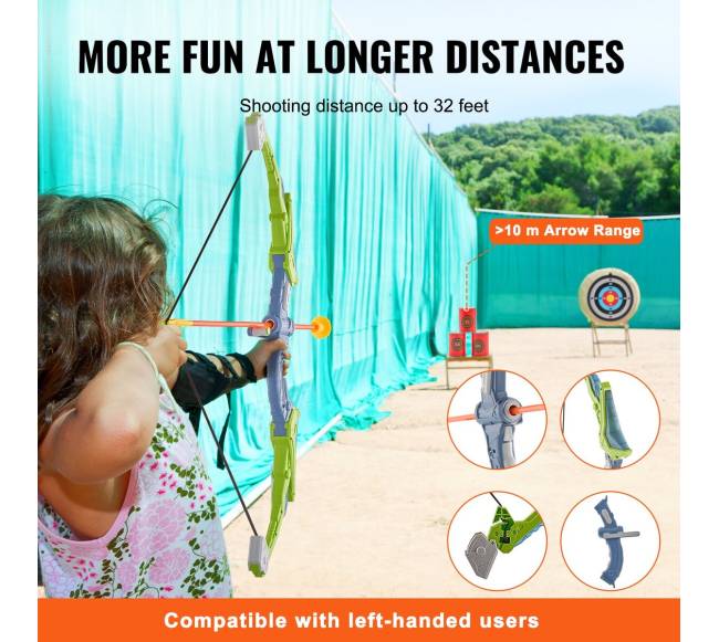 Vaikiškas lankų ir strėlyčių rinkinys su LED2