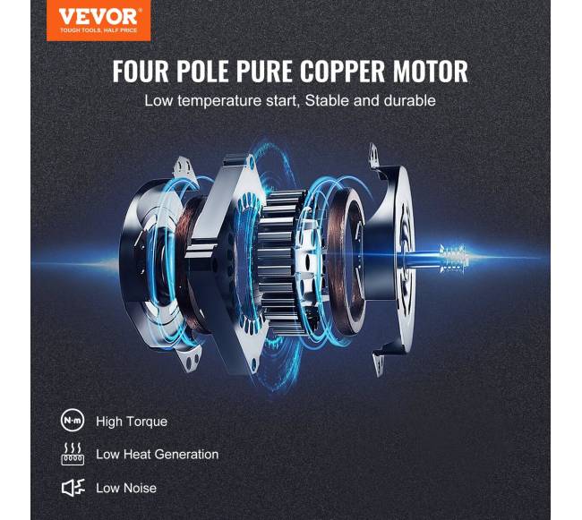 Dviejų pakopų vakuuminis siurblys 7 CFM1