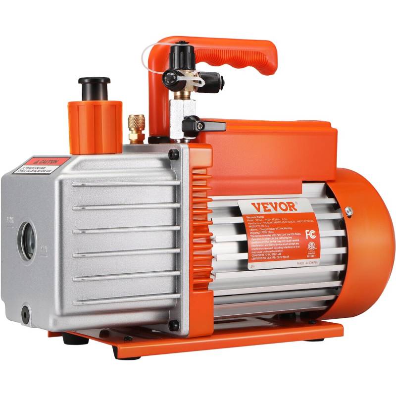 5 CFM dviejų pakopų vakuuminis siurblys0