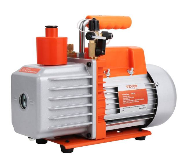 5 CFM dviejų pakopų vakuuminis siurblys0