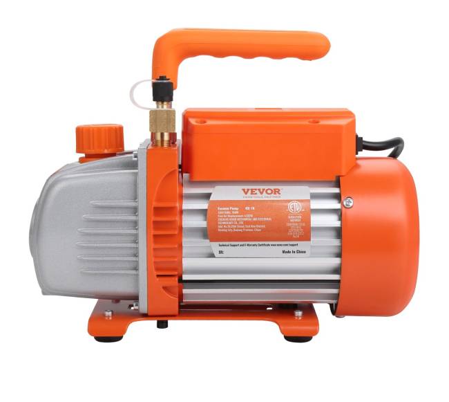 HVAC vakuuminis siurblys su manometru9