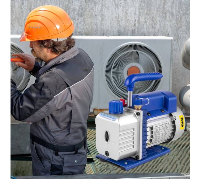 2 galonų vakuuminė kamera su silikono epoksidinėmis dujomis 4CFM 1\3HP siurblys7