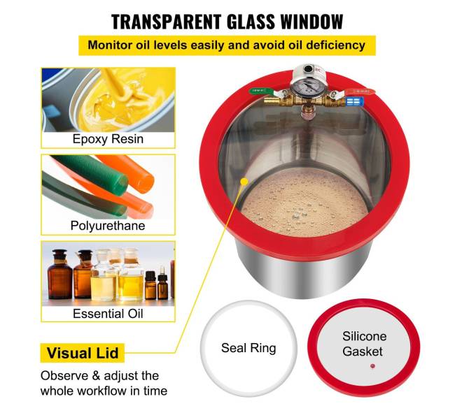 Vakuuminė kamera su siurbliu 5 Gal5