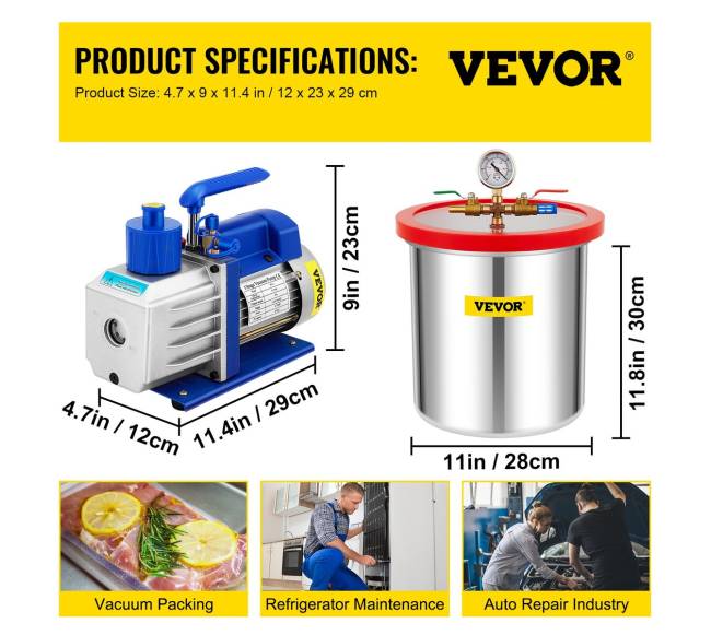 Vakuuminė kamera su siurbliu 5 Gal6