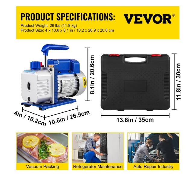 Heakinio pompa su matuokliu ir komplektu6