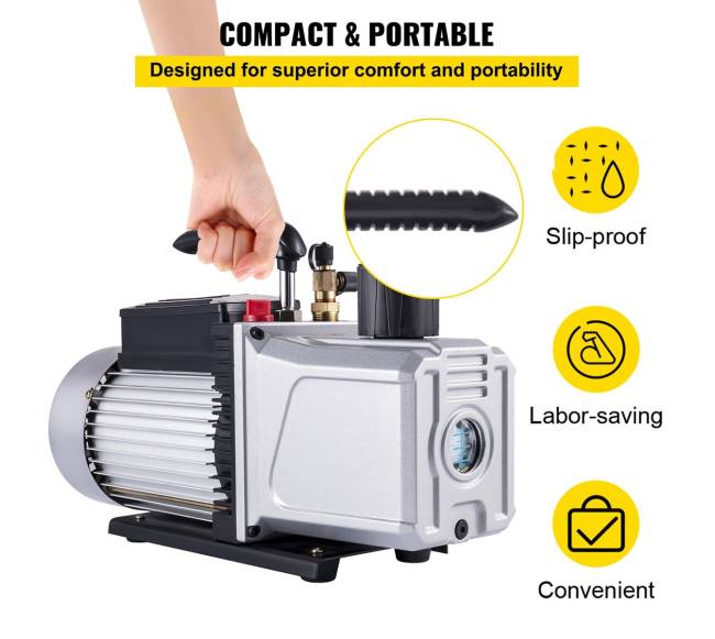 Dvigubo veikimo vakuuminis siurblys 12CFM5