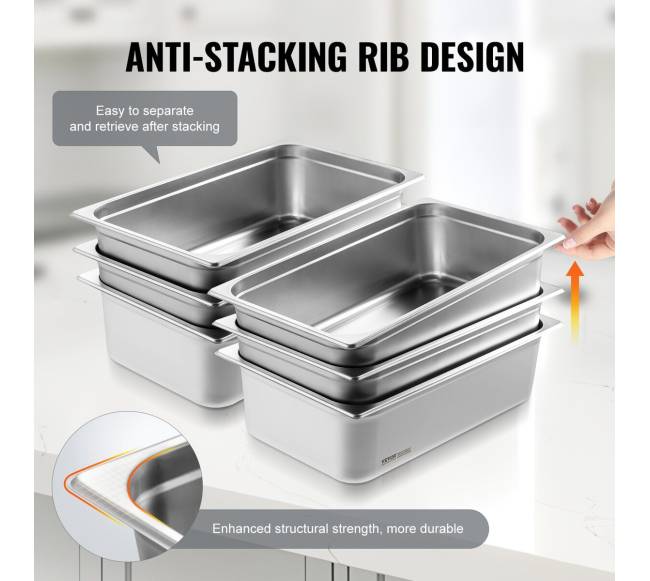 6 vnt. pilno dydžio maisto indų rinkinys 15 cm3