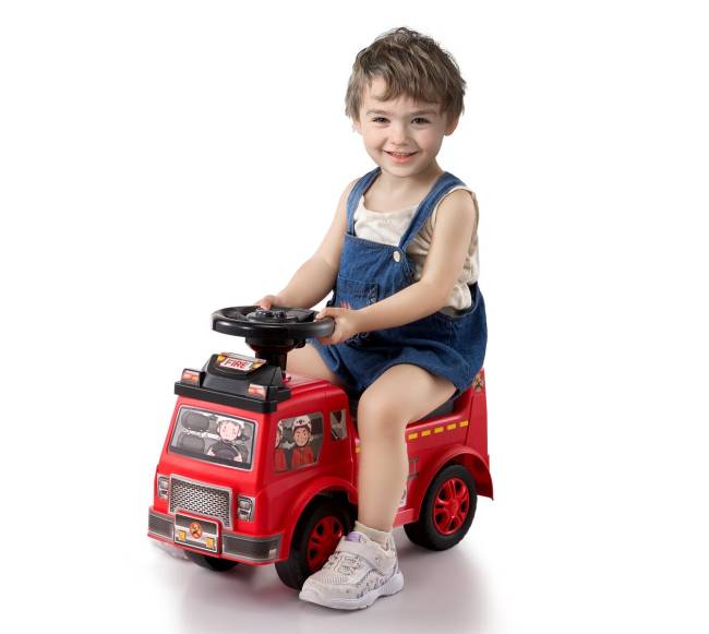 Vaikiška mašinėlė vaikams 1-3 metų raudona0