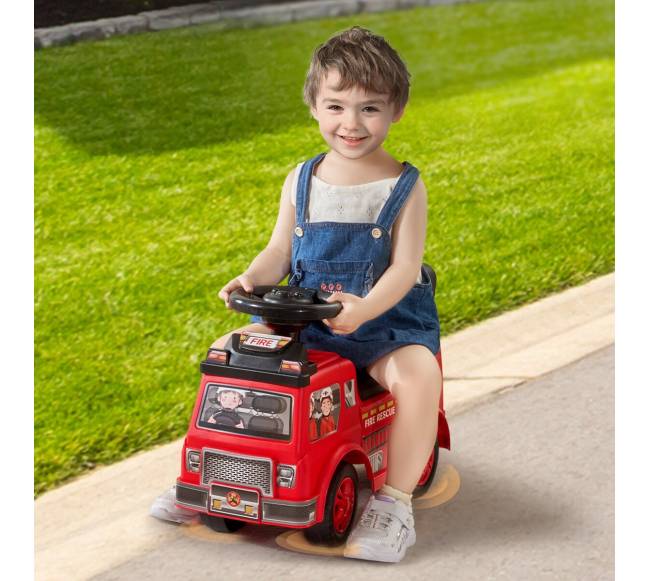 Vaikiška mašinėlė vaikams 1-3 metų raudona7