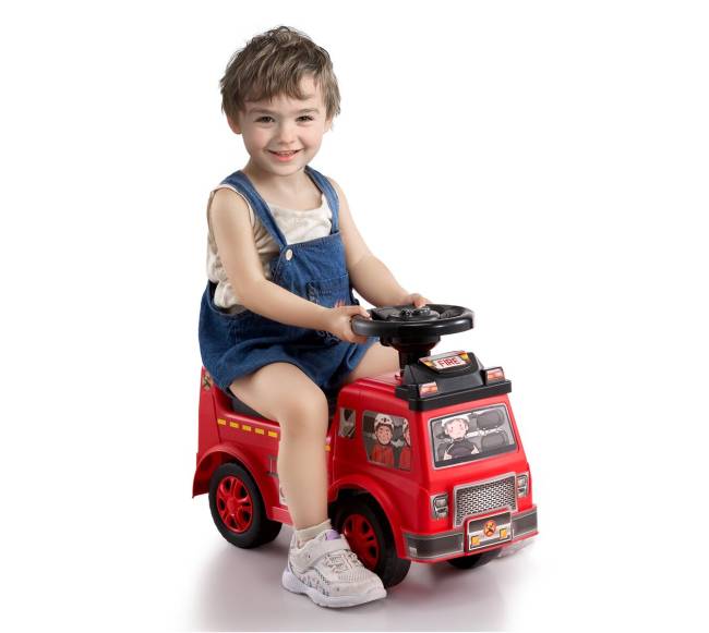 Vaikiška mašinėlė vaikams 1-3 metų raudona10