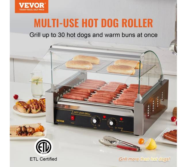 Elektrinė 30 dešrainių grilis 11 ritinėlių1