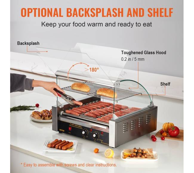 Elektrinė 30 dešrainių grilis 11 ritinėlių3