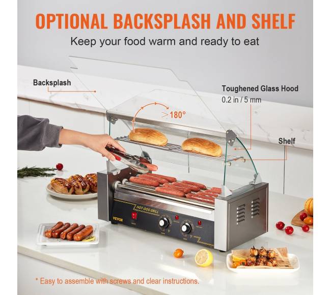 Elektrinė dešrelių grilio mašina su 12 dešrelėmis3