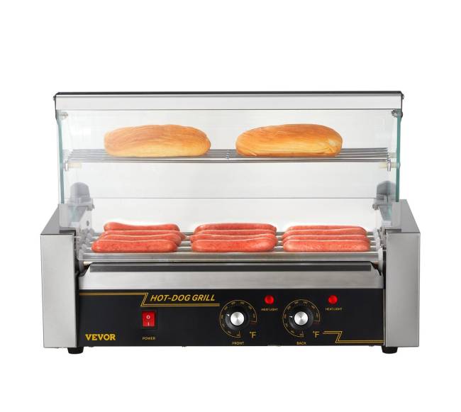 Elektrinė dešrelių grilio mašina su 12 dešrelėmis9