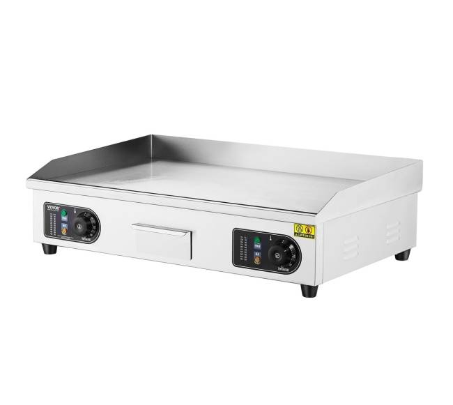 Elektrinė grilinė 4400 W stalviršio kepimo paviršius0