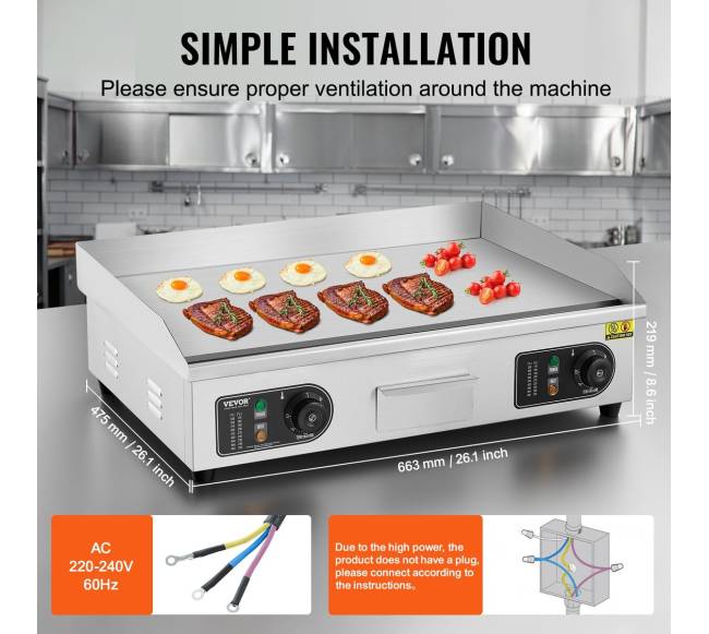 Elektrinė komercinė keptuvė stalviršiui4