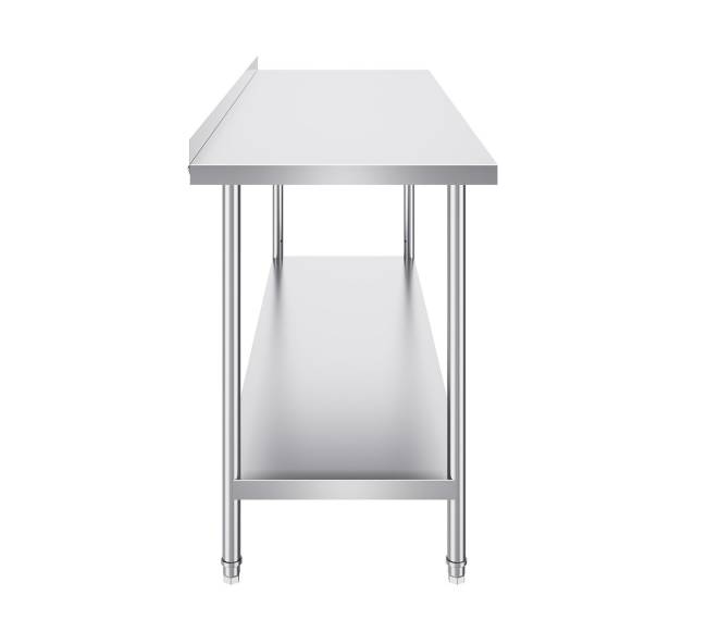 Nerūdijančio plieno maisto ruošimo stalas 61x183 cm8