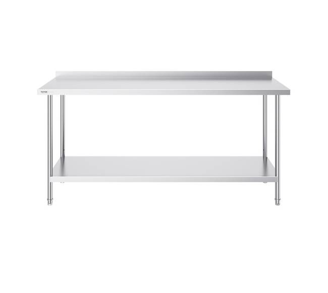Nerūdijančio plieno maisto ruošimo stalas 61x183 cm10