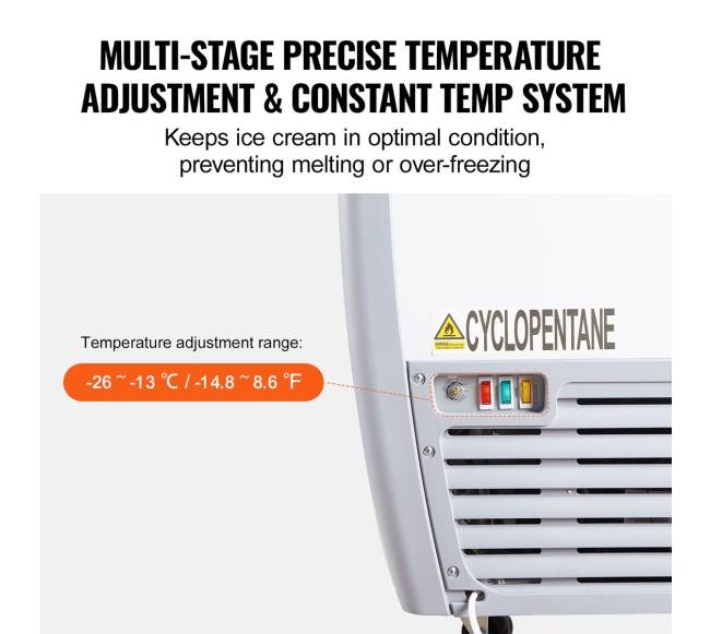 460 l talpos ledų vitrininė šaldymo dėžė2
