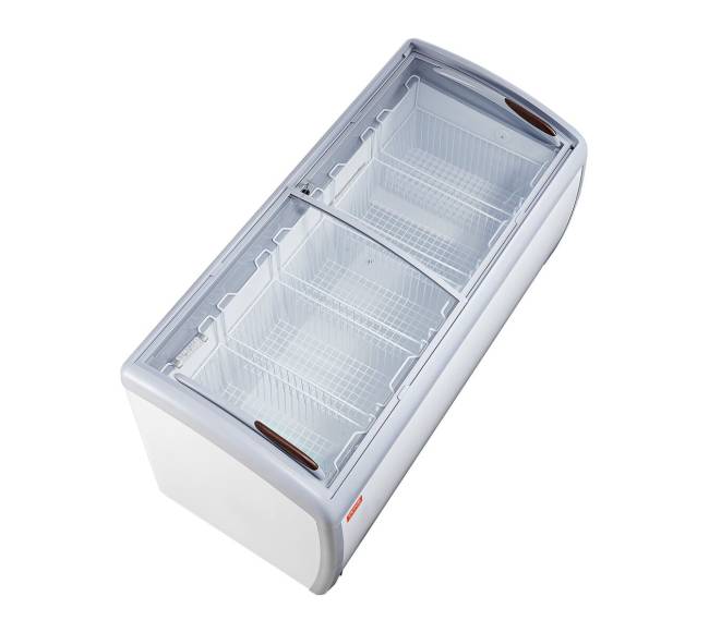 460 l talpos ledų vitrininė šaldymo dėžė10