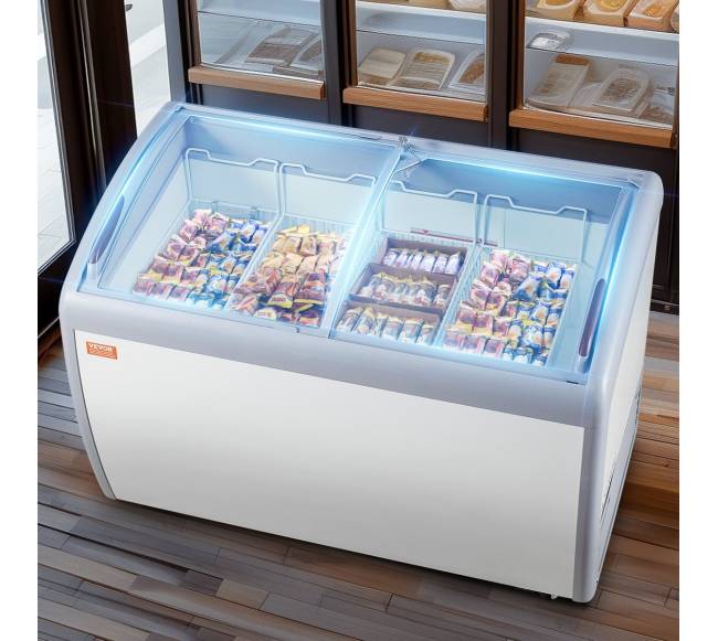 362 L komercinė ledų laikymo vitrina7