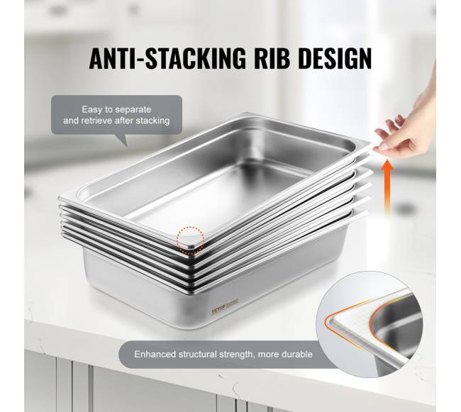 6 vienetų viešbučio garo stalčiukai plieniniai3