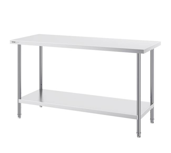 Nerūdijančio plieno darbo stalas maistui ruošti8