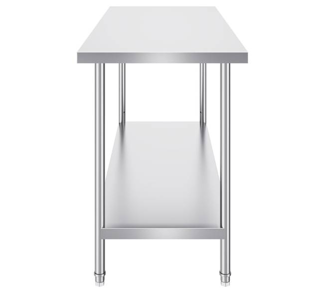 Nerūdijančio plieno darbo stalas maistui ruošti10