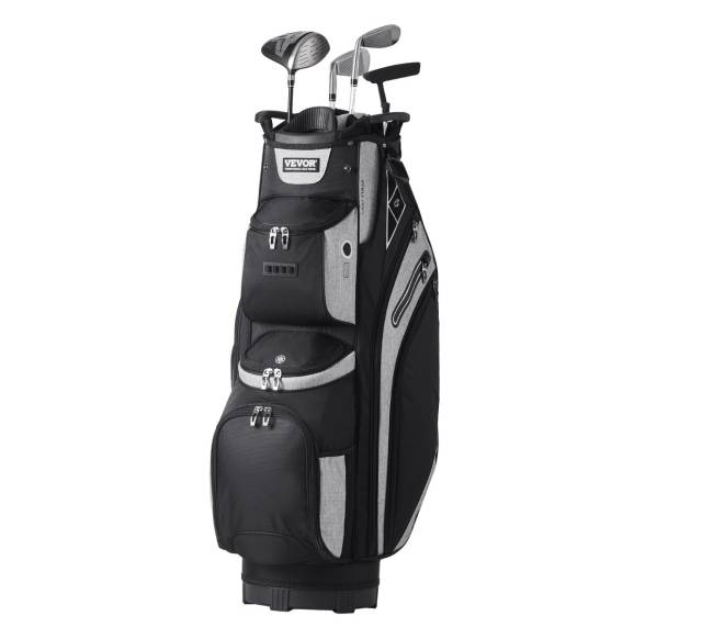 36 colių golfo vežimėlio krepšys su 14 skyrių10