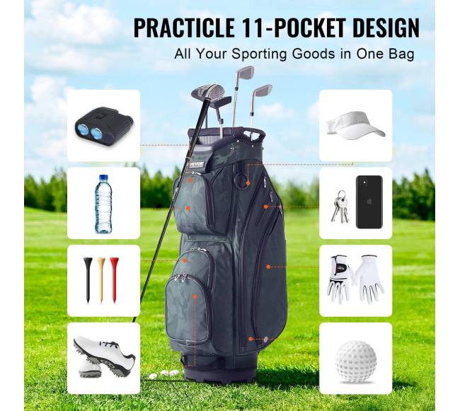 91 cm golfo krepšys su 14 skyrių3