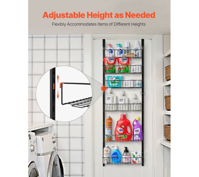 6 pakopų durų lentynų organizatorius2