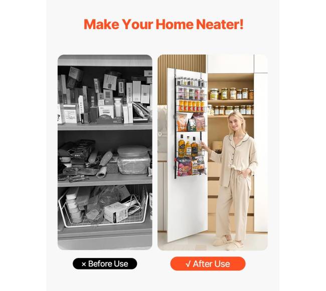 6 pakopų durų lentynų organizatorius5