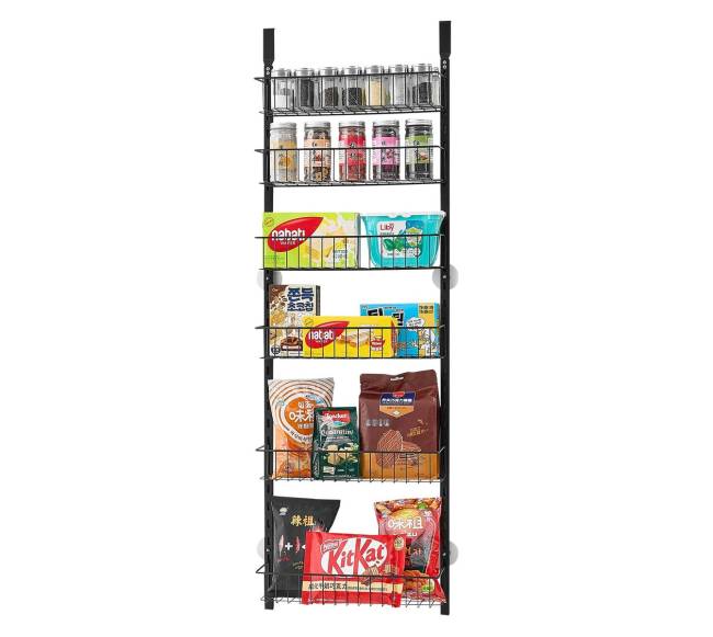 6 pakopų durų lentynų organizatorius8