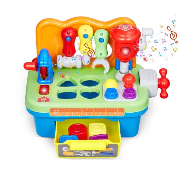 Muzikinis vaikiškas darbo stalas 2+ metų7