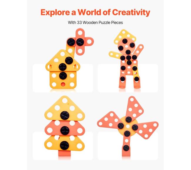 Vaikiškas darbastalis su 181 dalimi ir elektriniu grąžtu3