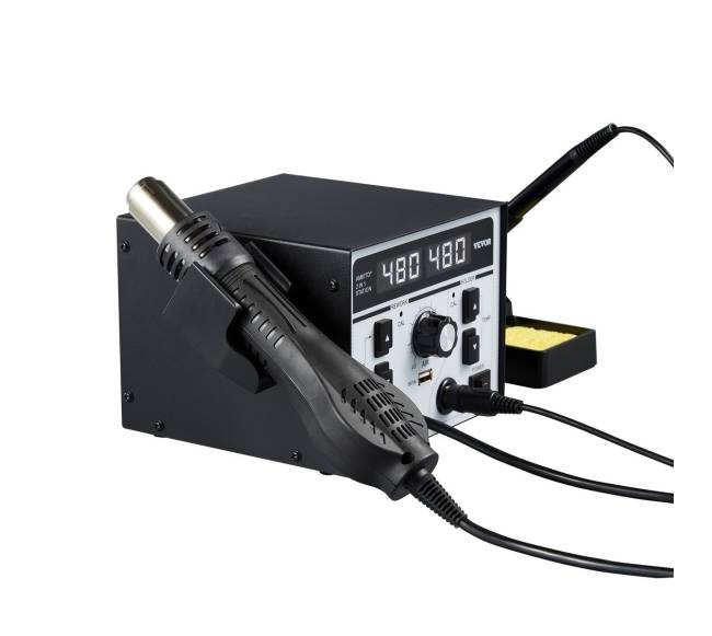 2-in-1 lituoklis su karšto oro stotimi 820 W8