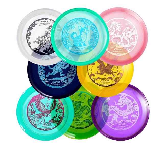 Disko golfo rinkinys su 8 diskais0