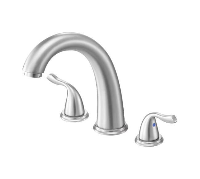 Romėninis vonios maišytuvas su kaskada0