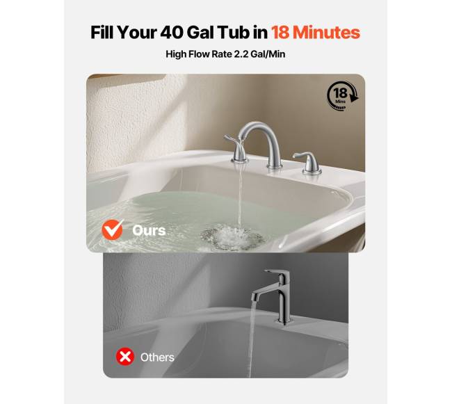 Romėninis vonios maišytuvas su kaskada1