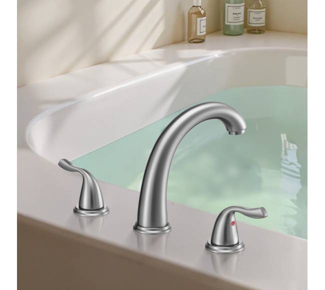 Romėninis vonios maišytuvas su kaskada7