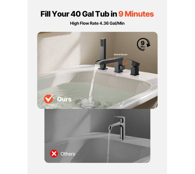 Vonios maišytuvas su dušo galvute1