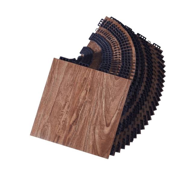 Sporto grindų danga 25 vnt. jungiančių plytelių8