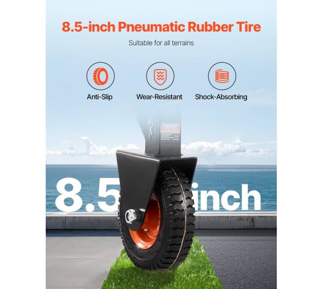 Reguliuojamas priekabos vilkikas su 47,6 mm ir 50,8 mm kamuoliais3