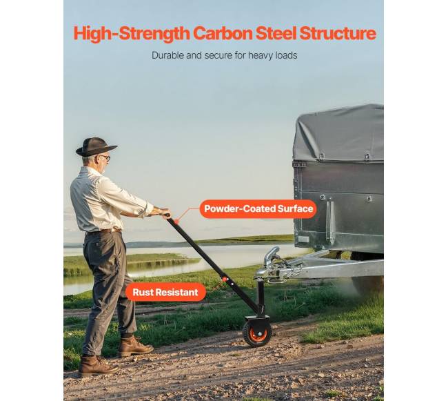 Reguliuojamas priekabos vilkikas su 47,6 mm ir 50,8 mm kamuoliais5