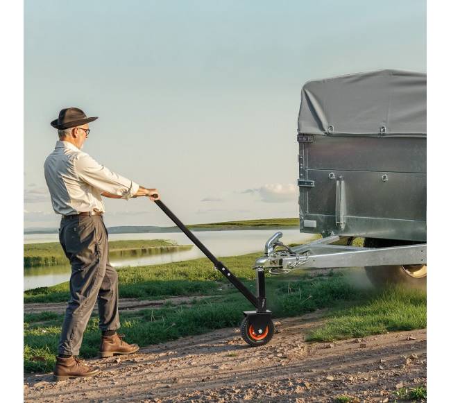 Reguliuojamas priekabos vilkikas su 47,6 mm ir 50,8 mm kamuoliais7