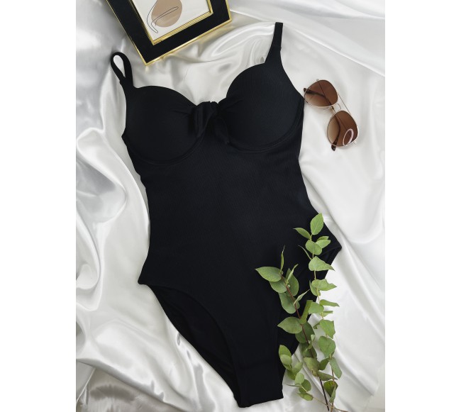 Vientisas maudymosi kostiumėlis VENDY, juoda1