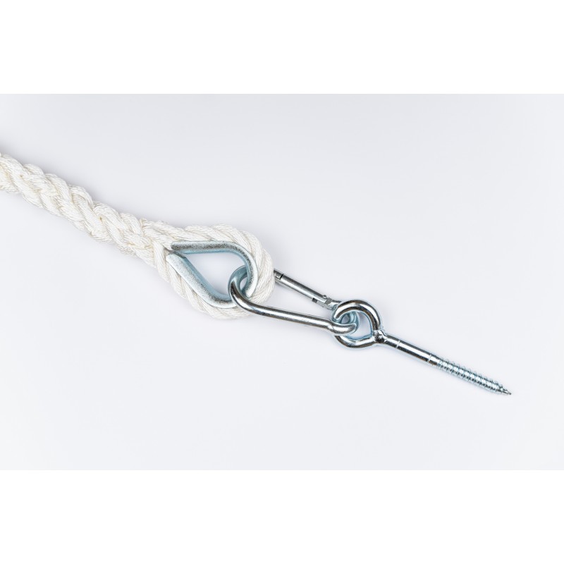 Apvalios lauko ir vidaus supynės, baltos spalvos