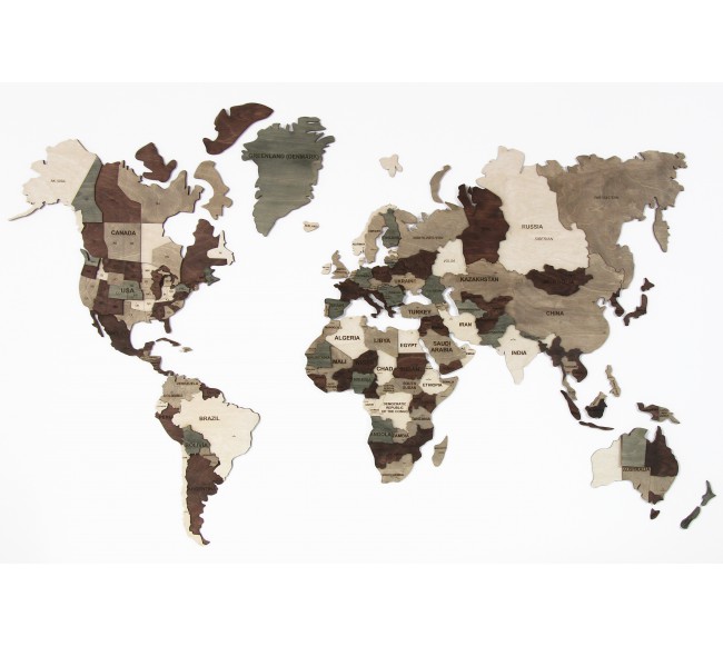 Medinis Pasaulio Žemėlapis...