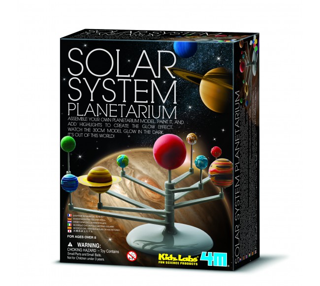 4M Vaikiška laboratorija: saulės sistemos planetariumas0